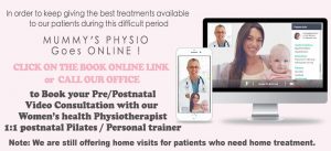 online women's health physio video consultation